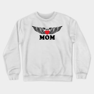 Mom Is An Angel In The Sky (Remember Lost Moms) v2 Crewneck Sweatshirt